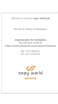 Mobile Screenshot of copy-world.pl